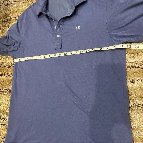 Travis Matthew Polo Golf Short Sleeve Shirt Large - Picture 7 of 8